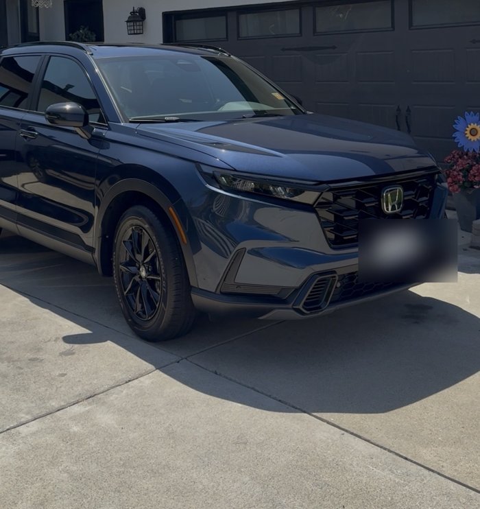 Mobile auto detailing service area, Honda SUV finished with Chido Details Signature Finish